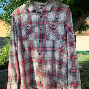 Vans flannel red/blue